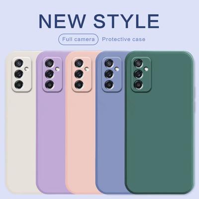 Per Samsung M54 M53 M52 M22 M14 M13 F13 M11 M12 M1 M01 Core Quantun3 Custodia Funda Galaxy M13 F13 M54 Copertura Posteriore in Silicone Coque