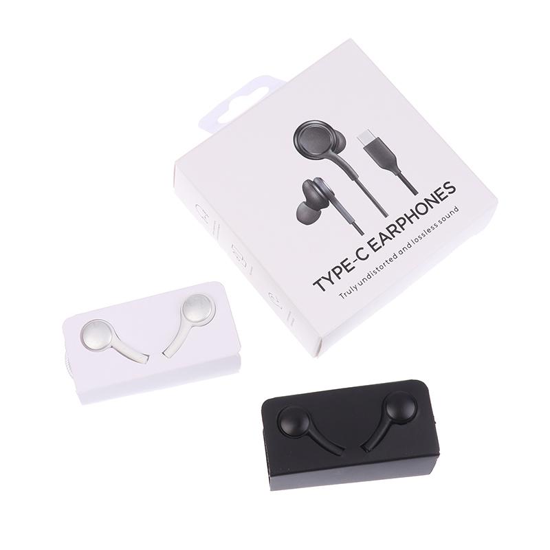 3.5Mm/Type C Wired Earphone With Microphone Universal For S10 Note10 Earbuds Headphones A54 A34 A53 A53 Accessories