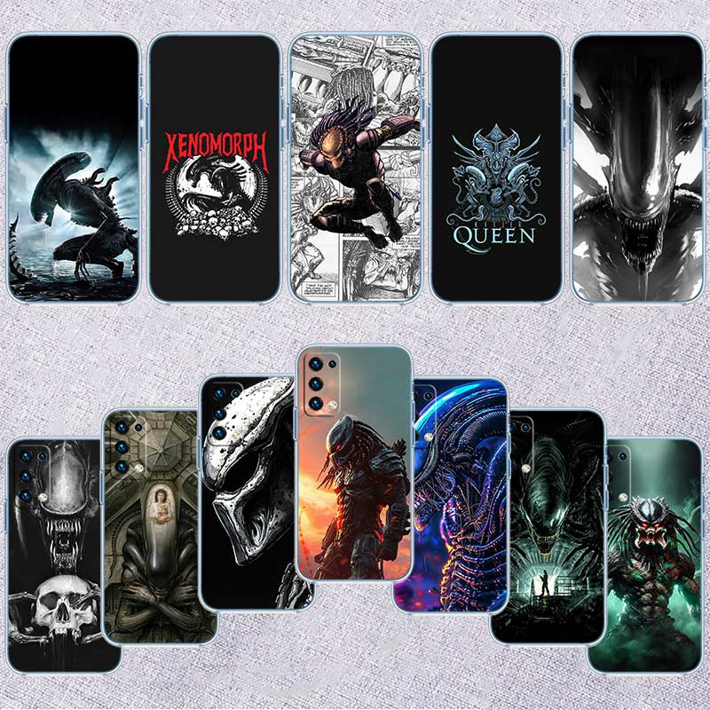 RE3 Aliens vs Predator Xenomorph Phone Case for Motorola Moto Edge 20 30 40 50 S30 Fusion Ultra Pro Neo Lite + G200 G23