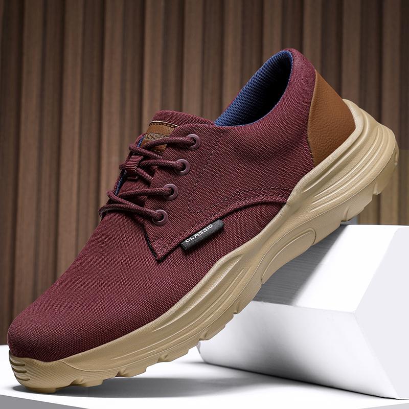 

Fashion Men Casual Shoes Outdoor Walking Fashion Men Sneakers Mens Casual Shoes Breathable Lightweight Running Shoes 39 красный