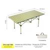 SERIES CLEAR Ultralight Portable Outdoor Folding Long Table