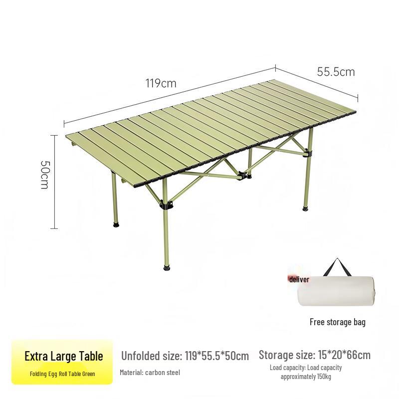 SERIES CLEAR Ultralight Portable Outdoor Folding Long Table