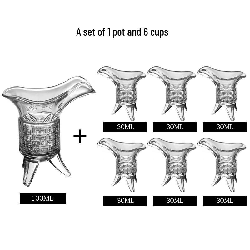 OIMG Emperor Glass Baijiu Set