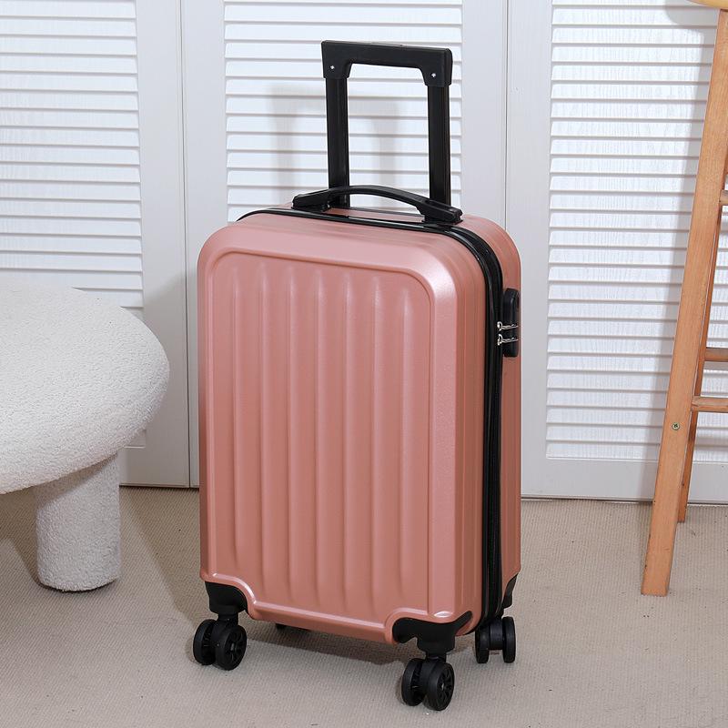 20-Inch Lightweight Travel Suitcase with Combination Lock & Universal Wheels for Adults & Students