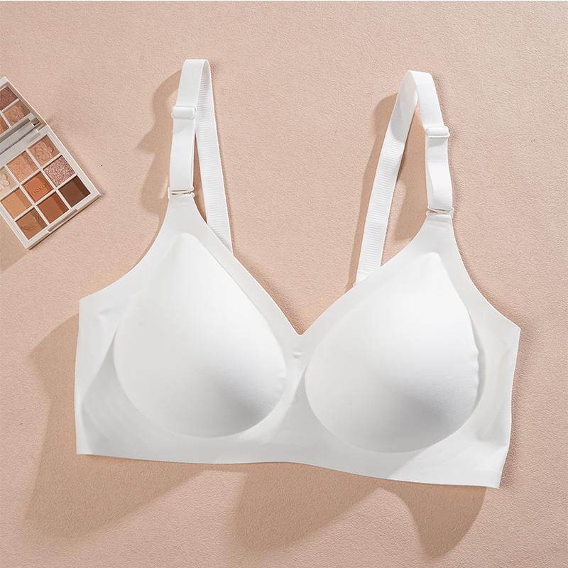 1PCS Sexy Seamless Bras Lady Push Up Underwear Sleep Removable Padded Bralette One Piece Brassiere Wireless Comfort Intimate