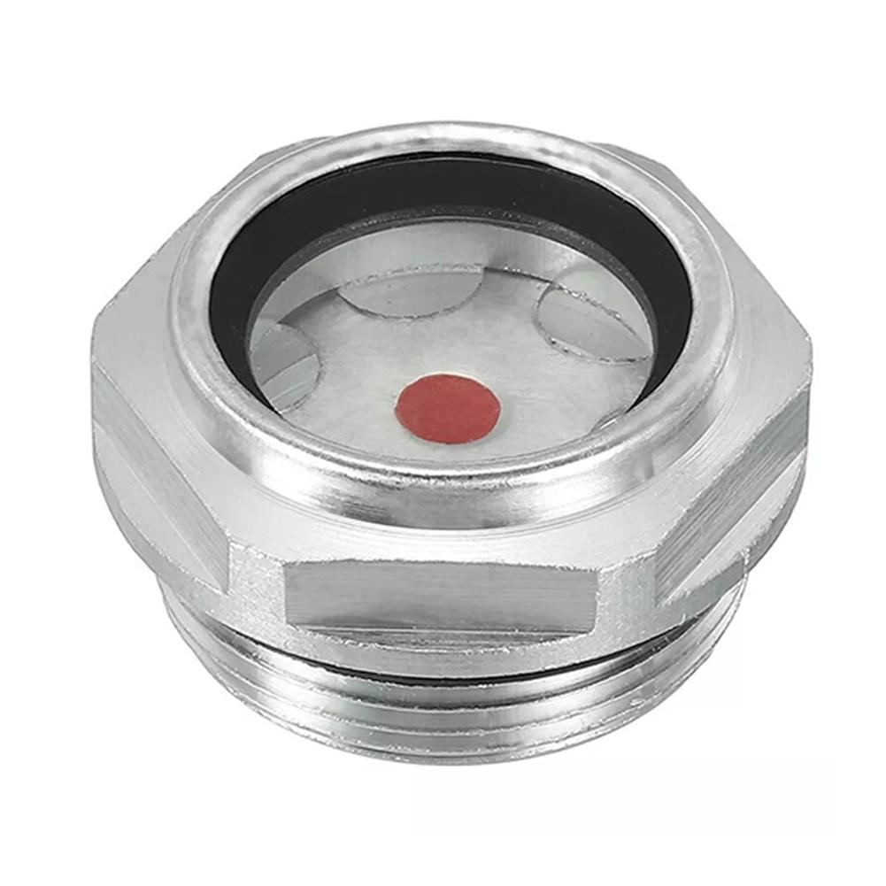 Aluminum Oil Sight Glass Polished Protection Quantity