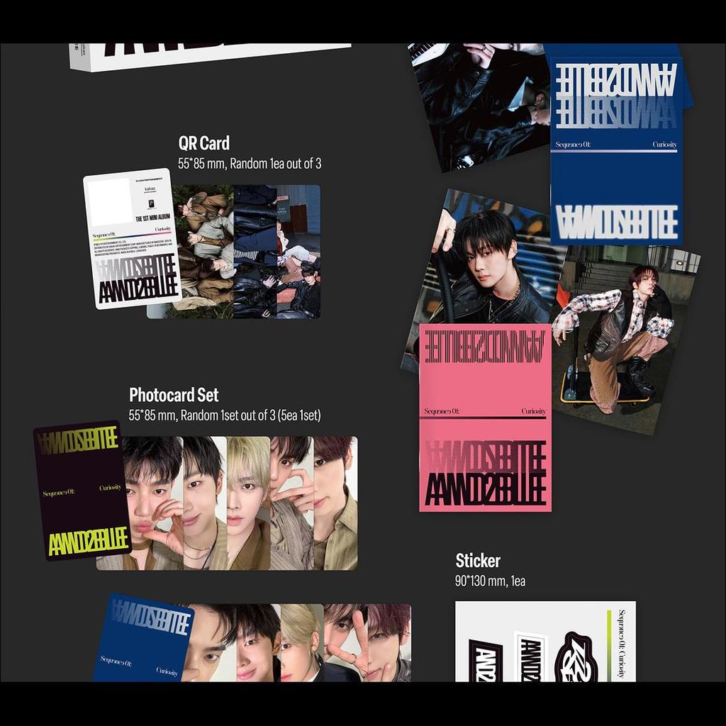 AND2BLE [Sekwencja 01 Ciekawość] Pierwszy Mini Album (POCAALBUM wer.) + Darmowy prezent