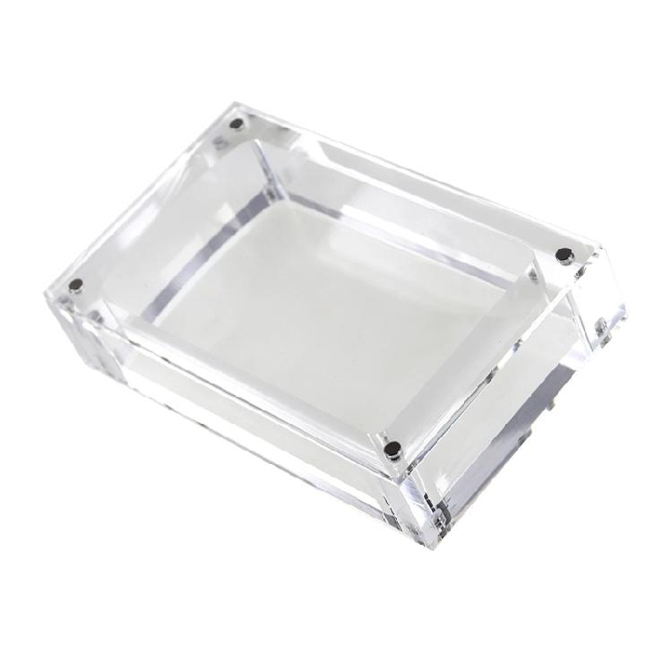 Transparent Acrylic Storage Box with Magnetic Cover for GBC Gamepad Display Case
