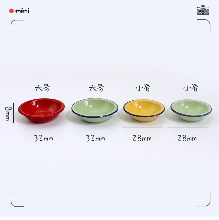 1/6 1/12  Doll House Simulation Miniature Mini Old Style Soup Pot Model Decor