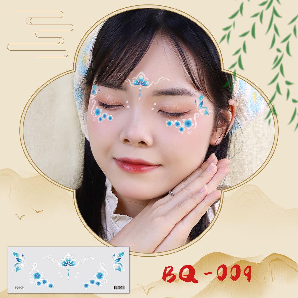 Ruikalong Children's Ancient Style Forehead Stickers for Hanfu Costume Makeup