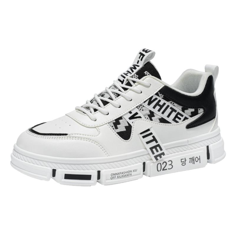 

Men Summer Casual Sports Sneakers Breathable LaceUp New Leather Suitable for Sports Activities and Daily Wear Durable Construction for Long Term Use 39