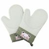 2Pcs Cartoon Bear Oven Mitts Heat Resistant High Temperature Gloves Baking Mitts  Kitchen