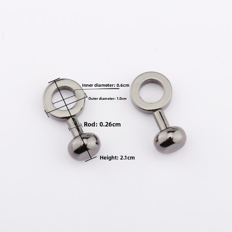 1PCS Zipper Gap Buckle Bag Modification Accessories Old Flower Bag Inner Pocket Modification Parts Hardware Adjustment Buckle