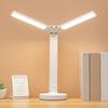 LED eye protection double lamp cap table lamp