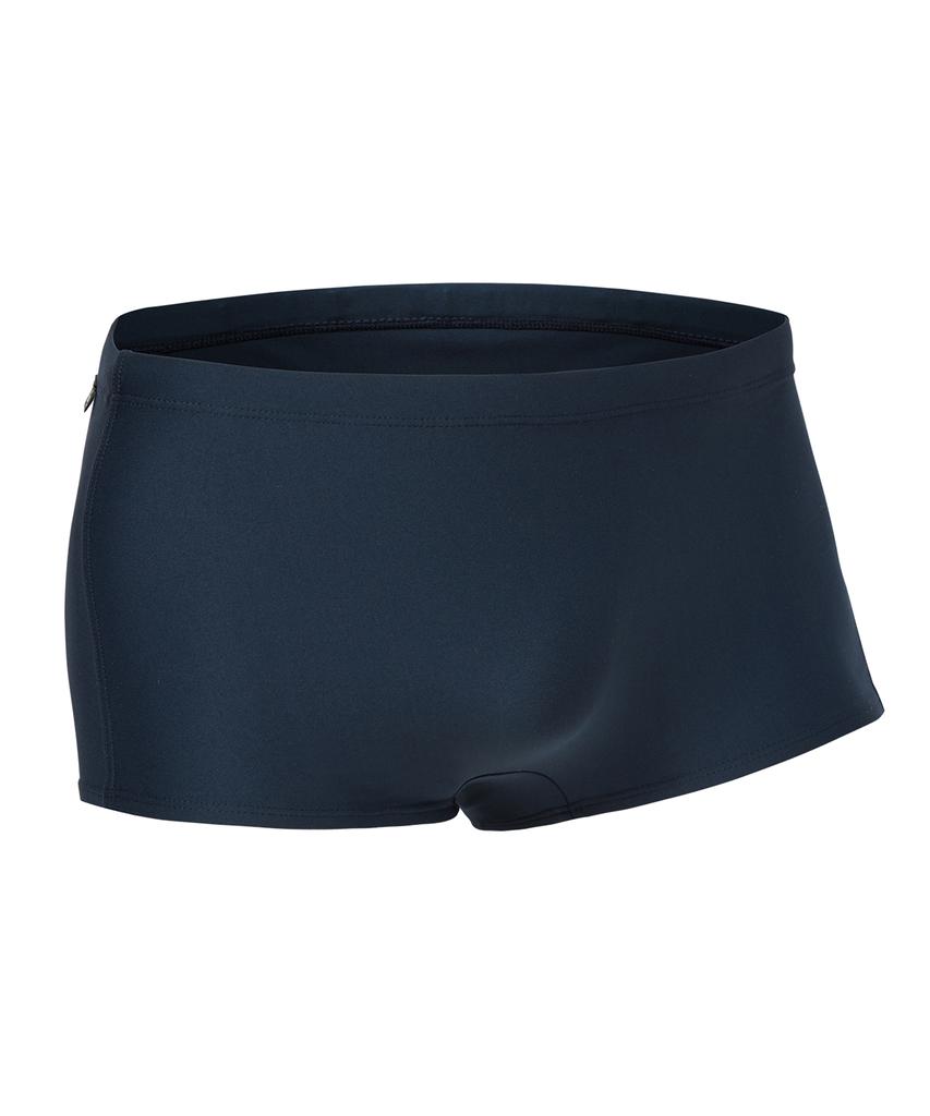Laelliseupocheu [Osmr713 Nvy] Solid Short Square Men'S Swimsuit Navy