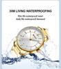 CURREN 8430 Men's Waterproof Quartz Watch with Steel Band, Business Casual Large Dial