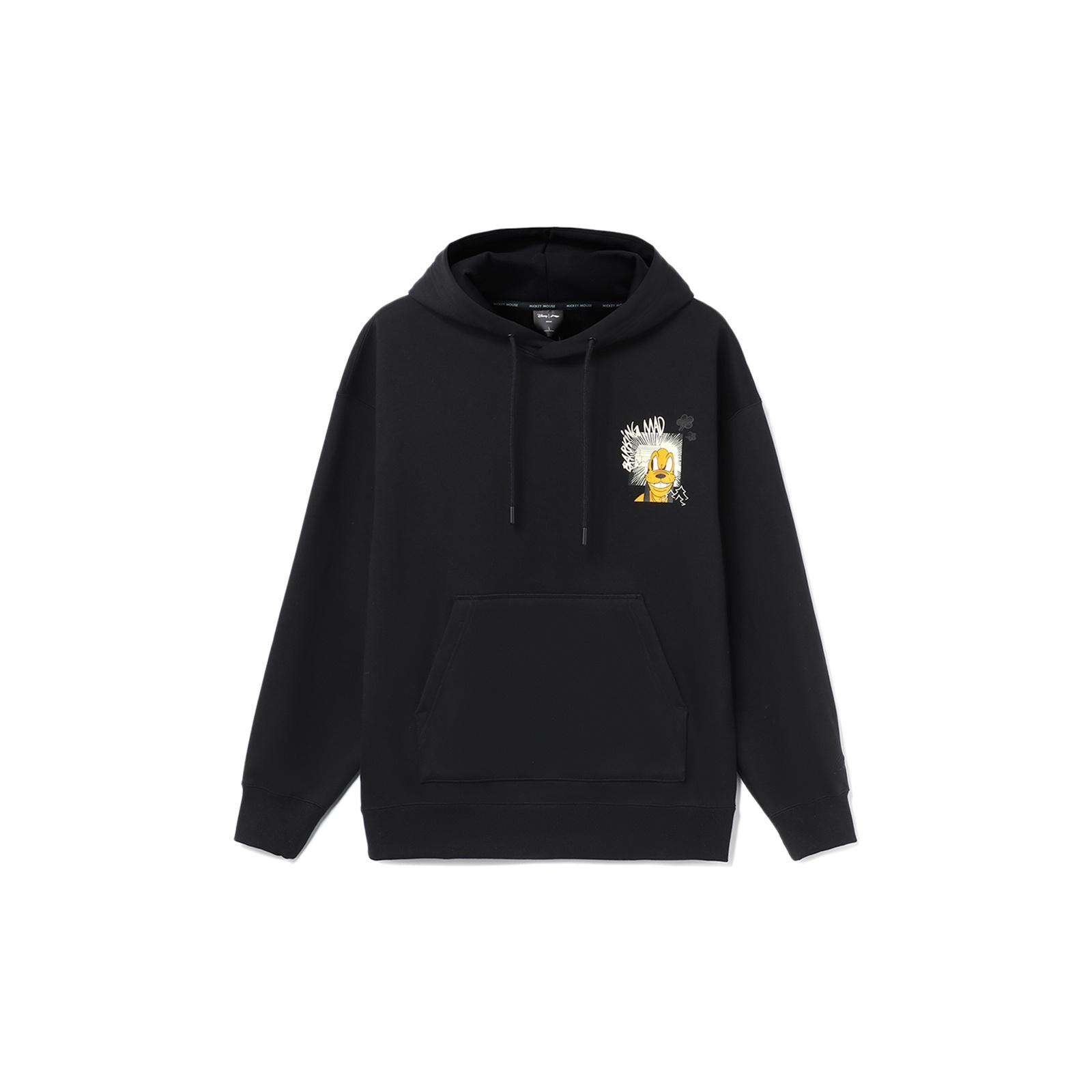 Li-Ning x Disney Graphic Hoodie  Black  Men s AWDR687-5 L