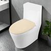 Toilet Cover Corn-patterned Fabric Elastic Strap Non-Slip Stable Toilet Seat Cover Multifunctional Bathroom Decor