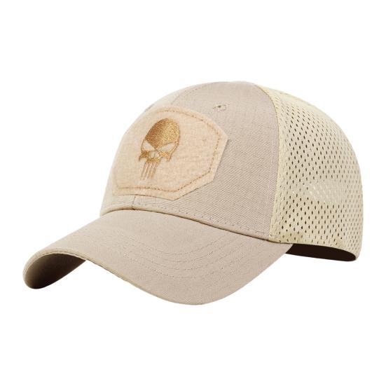 

Бейсболка Дышащая Сетчатая Вставка Удлиненный Козырек Принт Черепа Спортивная Кепка Регулируемая Летняя Дорожная Шляпа A