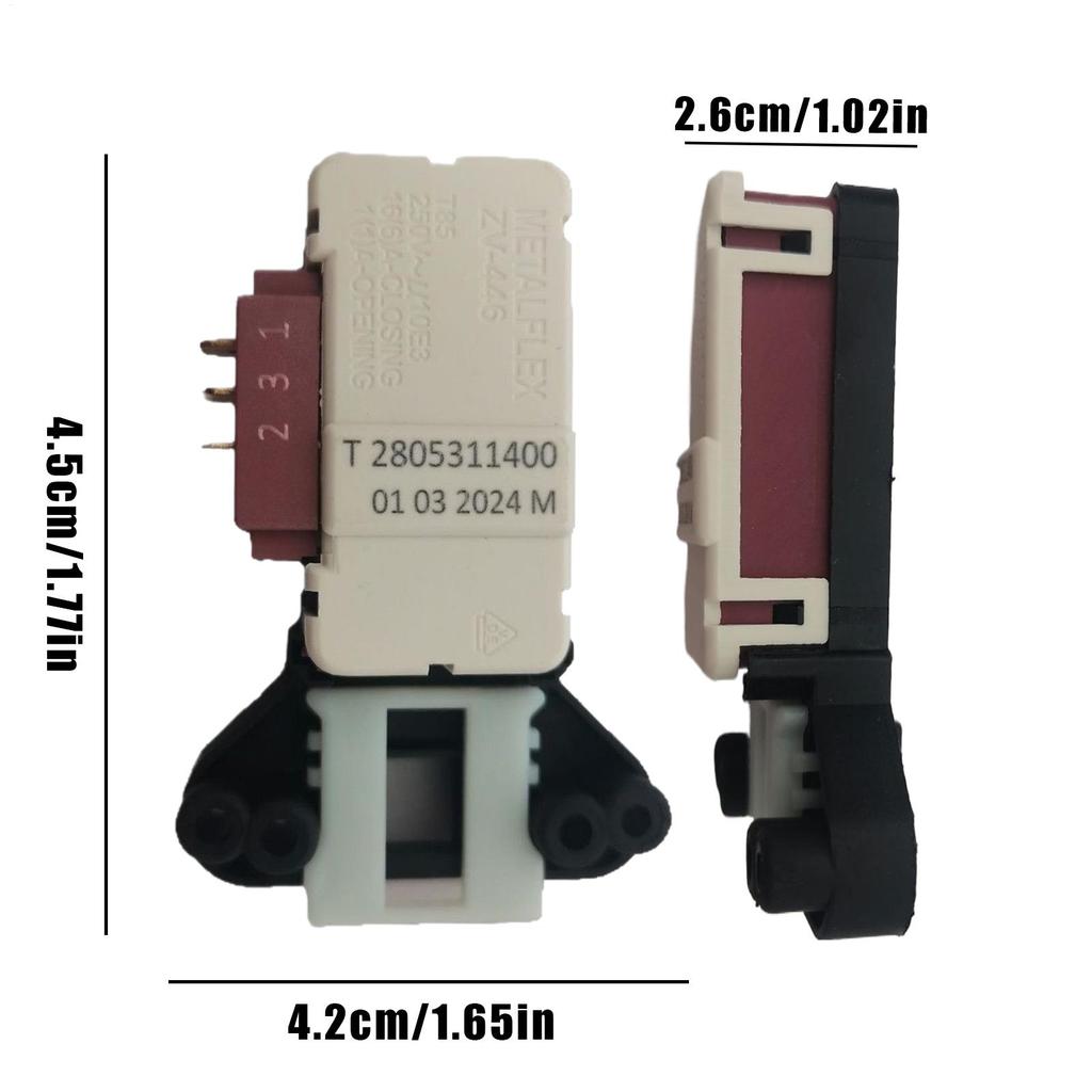Washing Machine Door Switches Replacement For Washing Machine Safety Protection Stable Smooth Replacement For Home Room Friends