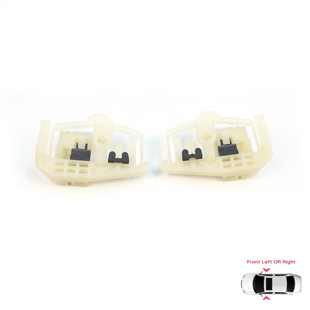 BWR349+BWR351 Window Regulator Repair Clips A+B Front Door for BMW 3 Series E46 Compact 2001-2005 2-Door 51338251351 51338251352