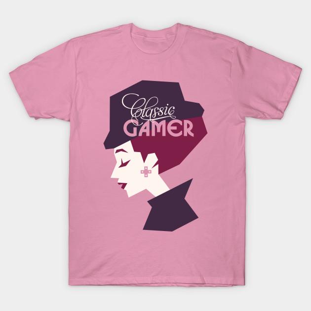 T Shirt Women Classic Gamer Harajuku Print Kawaii Tshirt Summer Short Sleeve Female T-Shirt Top Tee