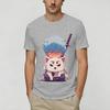 Unisex TShirt GGintamas Humor Cotton Tee Shirt Short Sleeve T Shirts Crew Neck Clothes Printed