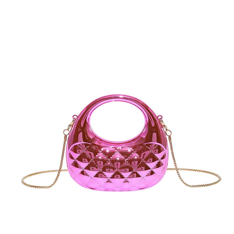New acrylic bag rhombus mini chain bag banquet colorful clutch messenger bag