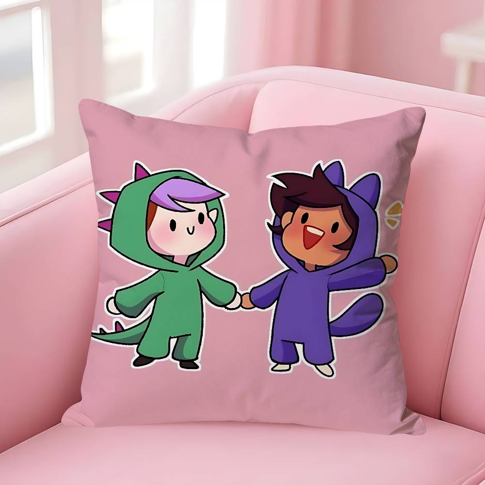 TThe OOwl HHouse Anime Celebrity Merchandise AllMatch Printed Pillow Case Sofa Car Office Room Decoration Protector