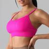 New yoga clothes short vest women's cross back bra underwear outdoor running fitness sports top