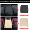 For Nissan Patrol Armada Y62 Y63 2010-2026 Center Armrest Box Protective Pad Leather Cover Interior Modification Accessories