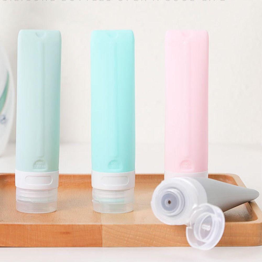 4/5Pcs/Set 80ml Travel Refillable Bottle Set Empty Cosmetic Container  Moisturizer