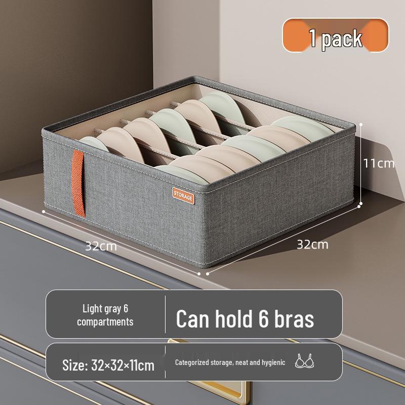 Multi-functional Underwear & Socks Storage Box: Bedroom Clothes Drawer Divider & Wardrobe Organizer
