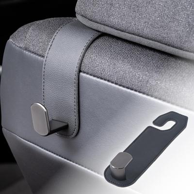 SEIWA WA160 Seat Hook, Car Hook, Headrest, Leather-like Single Seat Hook, Fits a Wide Variety of Seat Shapes, Shopping Hooks