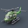 Rotating Propeller Armed Helicopter Simulation Model Children Inertia Toy