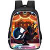 Versatile The Venom Last Dance Cartoon Pattern Backpack For School With High Durability And Comfort