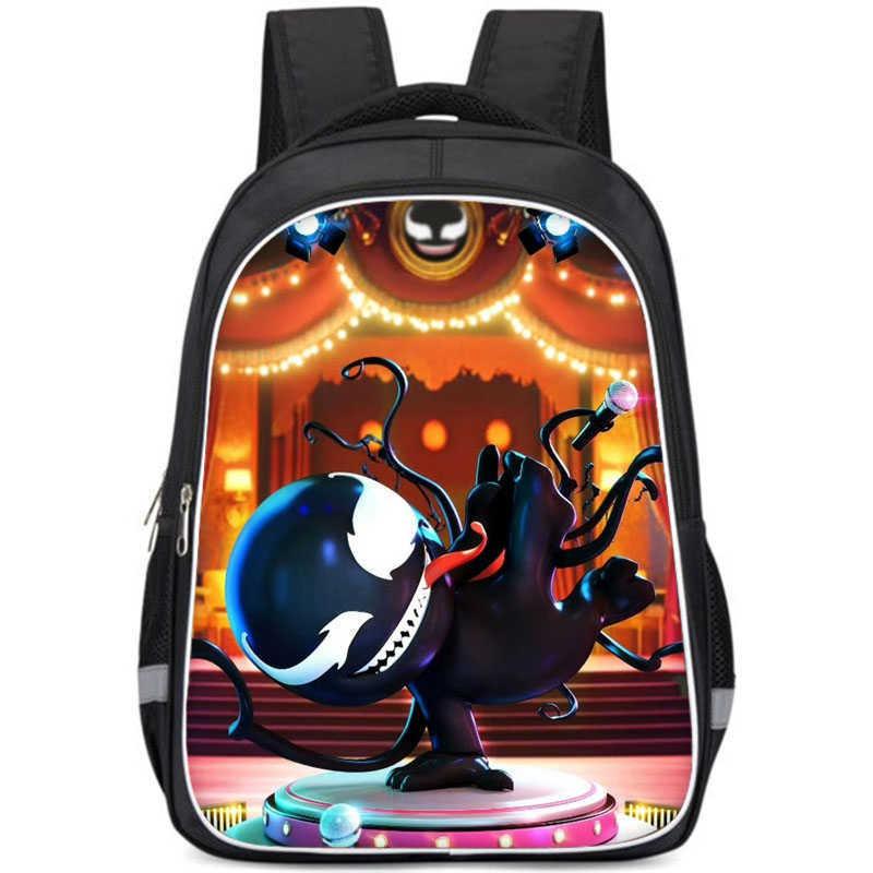 Versatile The Venom Last Dance Cartoon Pattern Backpack For School With High Durability And Comfort