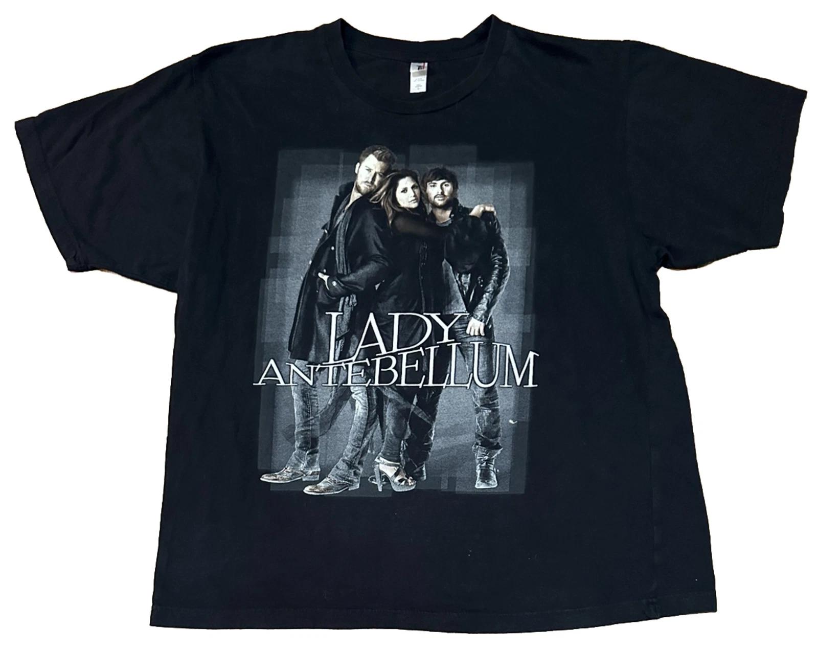 

Lady Antebellum Need You Now Tour Double Sided T Shirt Size Large Anvil 4XL