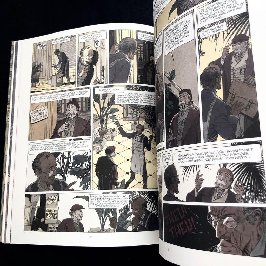 [USED] Francois Schuiten's Collection of Works "BRUSEL" (Dark Countries) Dutch Version