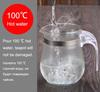 Hot sale 500ml Heat Resistant Glass Tea Pot,Coffee Teapot Flower Tea Set Puer kettle Convenient Office Teaset 1pcs,kung fu tea