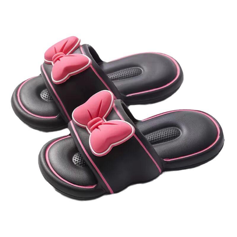 Summer Bow Flip Flops Women Soft Slippers Non Slip Indoor Outdoor Fashion Sandals