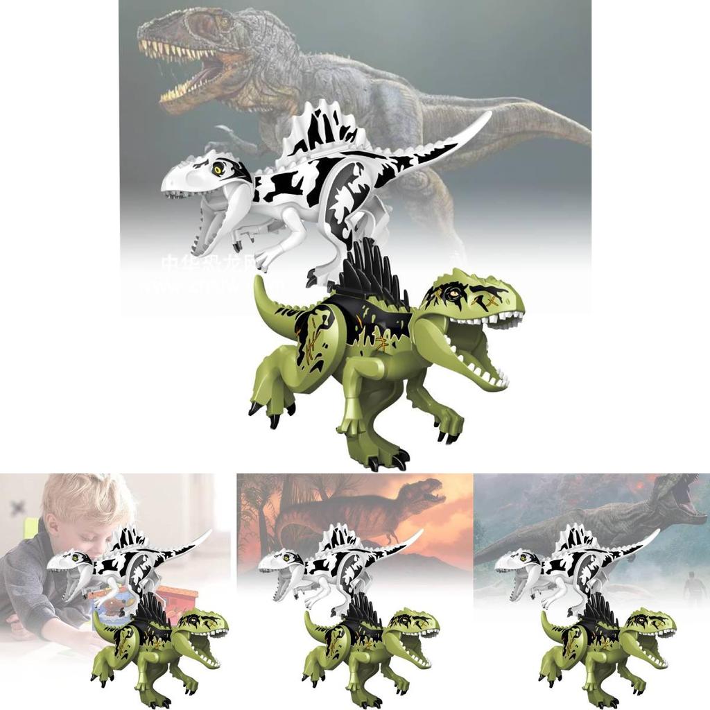 Jurassic Dinosaurier Baustein Set Mit T-rex Und Raptor Kompatiblen Teilen