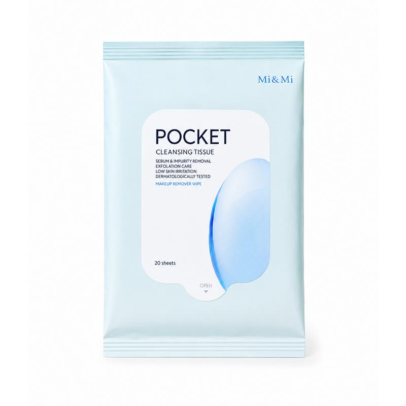 Me&Me Hypoallergenic Pocket Cleansing Tissue, 20 wipes, 1 pcs