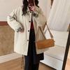 2026 Korean Style Casual Mid-Length Single-Breasted Trench Coat for Women