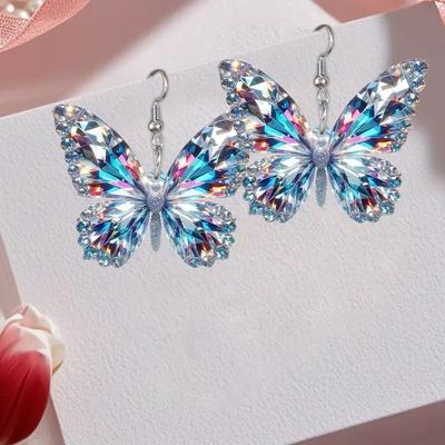 Colorful Butterfly Earrings