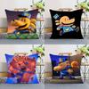 Cartoon D-Dogmans Pillow Case Throw Pillow Cover Nordic Vintage Style Cushion Covers Home Living Room Sofa Couch Seat Decor