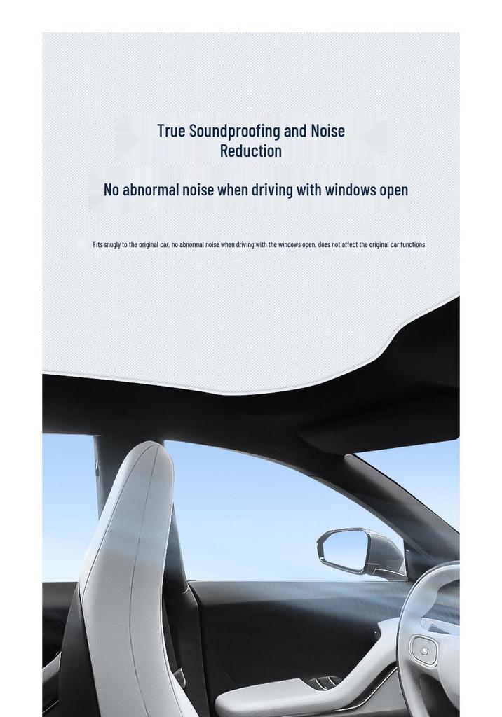 Nio & Lixiang Models Electrostatic Sunroof Shade for EC6, EC7, ES6, ES7, ET5, ET7, L60