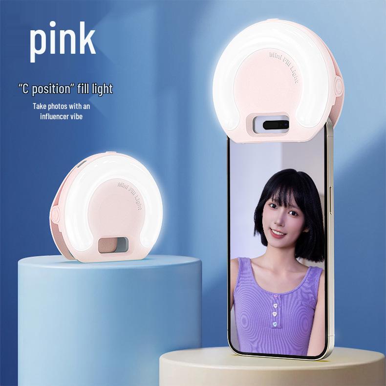 

D7 Mini LED Fill Light: High-Brightness Pocket Clip for Photography & Live Broadcasts