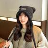 New Thickened Cute Ear Hat Windproof Coldproof Knitted Hat Spicy Girl Hat Girl Boy