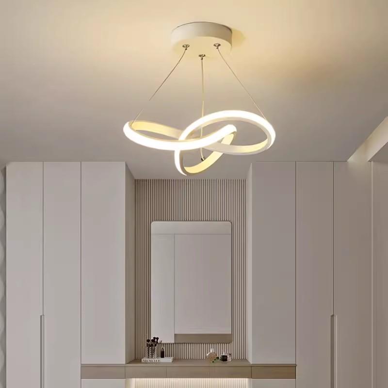 Modern LED-es étkező lámpa Személyiség Kreativitás Egyszerű étkező csillár Nordic Modern Egyszerű étkező szállodai lámpa